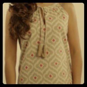 Vintage Style Lace  Trimmed Tunic